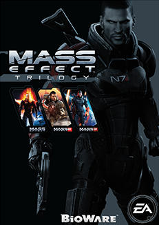 Mass Effect Trilogy box art for Xbox 360
